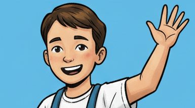 Frutero sosteniendo una caja de frutas